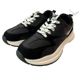 Steve Madden NEW Quincy Black White & Sneakers Women’s Size 6 without Box